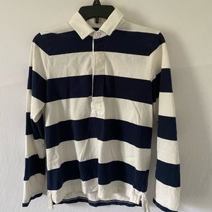 Striped collared shirt. SOLD